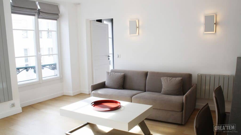 Paris Tuileries, Appartement (projet)