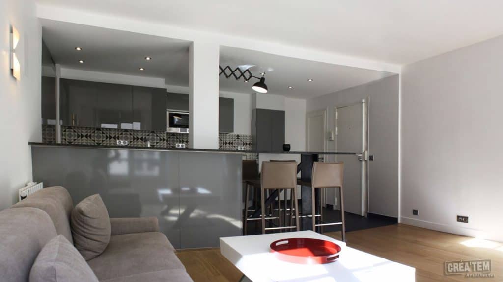 Paris Tuileries, Appartement (projet)