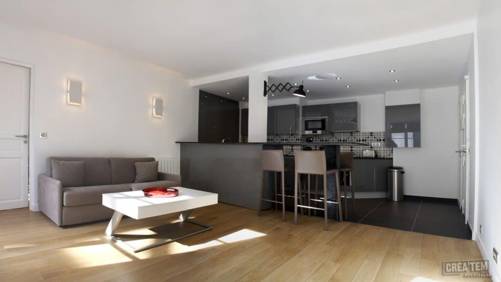 Paris Tuileries, Appartement (projet)