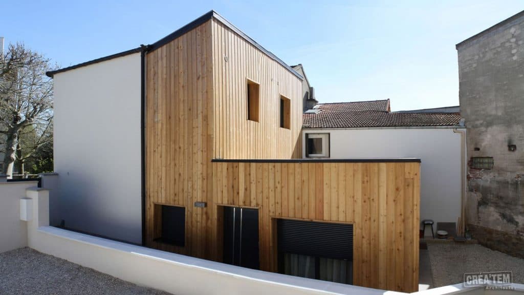 Rénovation énergétique+ 2 boîtes bois (projet)
