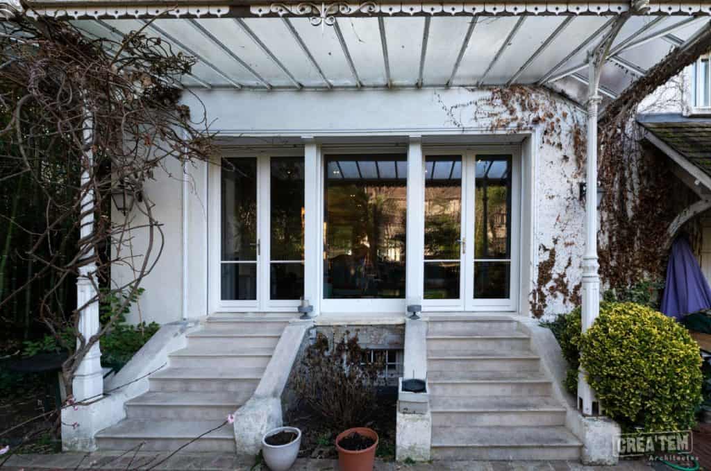Colombes, ouverture sur jardin (projet)